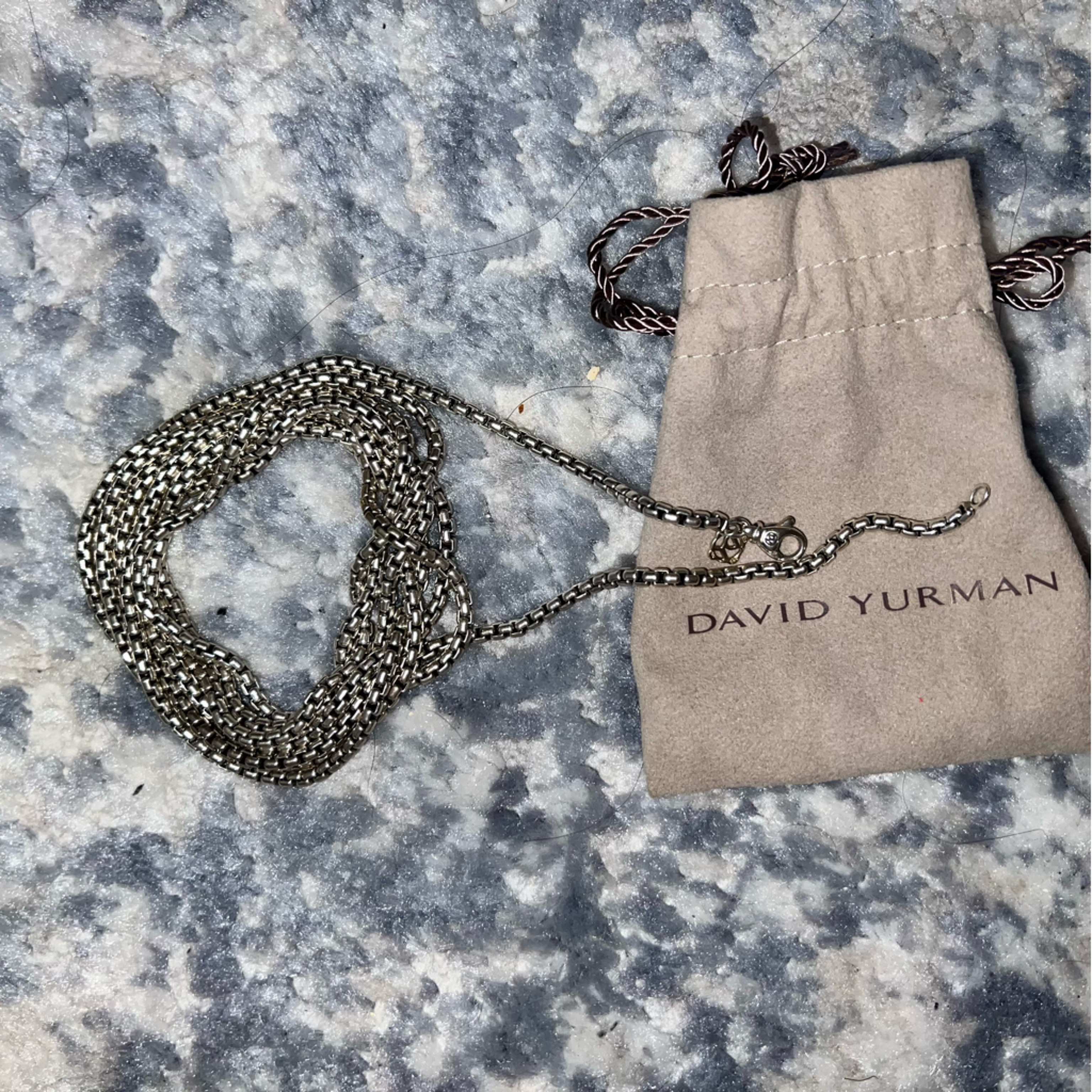 David Yurman - Box Chain Necklace